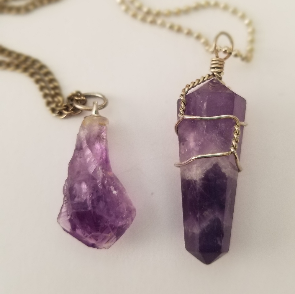 Amethyst Pendants - Picture 1 of 5